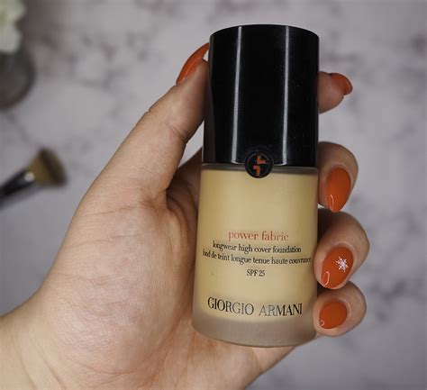 giorgio armani liquid foundation review.